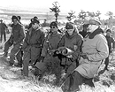 Douglas MacArthur at the Front Lines Above Suwon