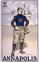 Navy Football Player