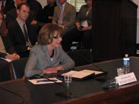 Susan testifies before the Subcommittee on Elections about her bill to expand “No Excuse” Absentee Voting to all American voters.