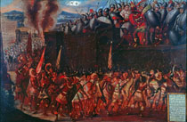 The Conquest of Mexico: The Death of Montecuhzoma