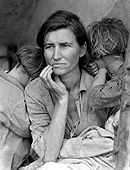 Dorothea Lange, Destitute Pea Pickers in California [Migrant Mother]