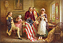 Betsy Ross, 1777 / J.L.G. Ferris