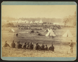 Confederate prisoners captured at the battle of Fisher's Hill, VA