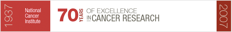 Celebrating 70 Years of Excellence in Cancer Research.