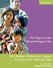 Picture of cover for U.S. Refugee Admissions Program for Fiscal Years 2006 and 2007 Report