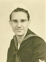 Charles Sandler in Navy uniform