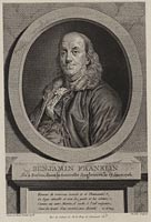 Benjamin Franklin. Né à Boston, dans la Nouvelle Angleterre, le 17 Janv. 1706