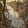 The Victoria Falls, Zambesi River. sketched on the spot by Thomas Baines. London, Day & Son, limited, lithographers & publishers, 1865.