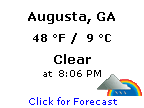 Click for Augusta, Georgia Forecast