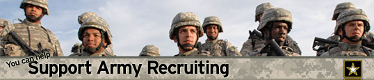 Support Army Recruiting -- Click here for more info