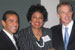 Congresswoman Watson and Los Angeles Mayor Antonio Villaraigosa present certificate of welcome to Britain’s Prime Minister Tony Blair.