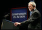 President George W. Bush delivers remarks to the Office of Faith-Based and Community Initiatives National Conference Thursday, June 26, 2008, in Washington, D.C. White House photo by Chris Greenberg