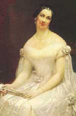 Portrait of Julia Gardner Tyler.