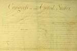 The Bill of Rights (the John Beckley copy) September 28, 1789.