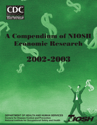 image of the front cover of "A Compendium of NIOSH Economic Research 2002-2003"