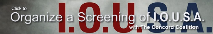 Organize a screening of I.O.U.S.A.