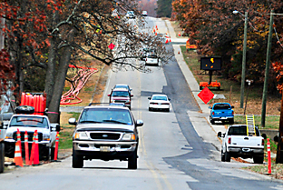 Utility work continues to cause road closures and detours