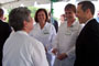 Photo: June 5, 2006 - Congressman Kirk speaks with doctors from Condell Medical Center in Libertyville about Condell's plans to upgrade to a Level 1 Trauma Center.