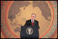 President George W. Bush delivers remarks at the Queen Sirikit National Convention Center Thursday, August 7, 2008, in Bangkok. White House photo by Chris Greenberg