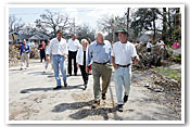 Hurricane Katrina: Vice President and Mrs. Cheney's Visit