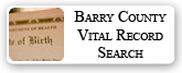 Barry County Vital Records Search