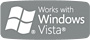 Works with Windows Vista logo