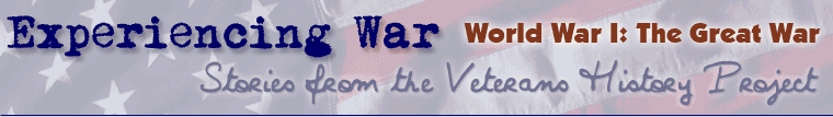Experiencing War (War's End): Stories from the Veterans History Project