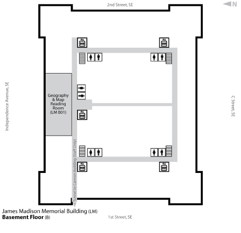 Madison Building, Basement Floor