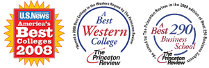America's Best Colleges 2008, A Best in the West College, A Best 290 Business School