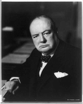 Sir Winston Leonard Spencer Churchill portrait