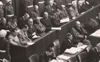 Defendants in the Courtroom--Nuremberg Trials