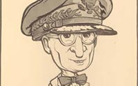 President Truman Wearing General MacArthur's  Hat