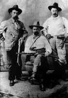 William Pinkerton and railroad special agents, late 1870s
