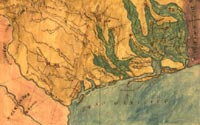 Stephen Austin's Map of Texas