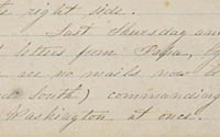 Diary entry, June 3, 1861