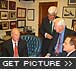 Congressman Hall meets with members from the Foundation for Fighting Blindness and Lancelot, a dog whose blindness was corrected due to innovative research.