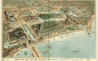Bird's Eye View of the World's Columbian Exposition.