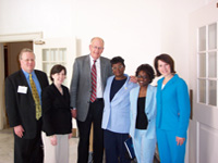 Congresswoman Moore meets with representatives of the Wisconsin Hospital Association