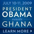 President Barack Obama visits Ghana