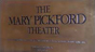 pickford theater plaque