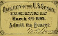 Inauguration of President Ulysses S. Grant