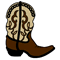 Picture of a cowboy boot