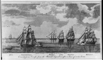 Constitution's escape from the British squadron after a chase of sixty hours, July 17, 1812