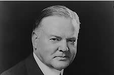 Herbert Hoover, head-and-shoulders portrait, facing slightly right