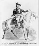 General Zachariah Taylor (Old Rough and Ready).  As he appeared at the battle of Palo Alto