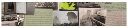 collage of digital items featured in the MacDowell Collection