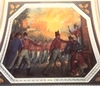 Painting of British Soldiers Burning the Capitol Building, 1814