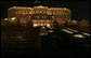 The Emirates Palace Hotel in Abu Dhabi is lit up Sunday, Jan. 13, 2008. President George W. Bush is overnighting at the hotel before continuing his eight-day visit to the Mideast. White House photo by Chris Greenberg