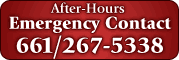 After-Hours Emergency Contact - 661/267-5338