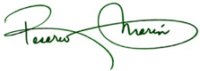 Secretary's signature